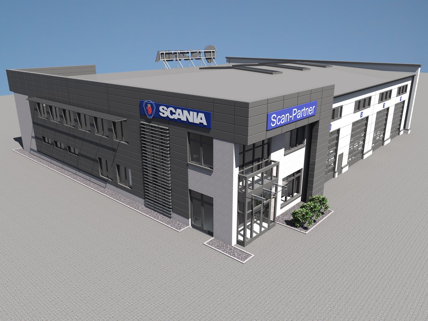 Nowy serwis Scania w Sieradzu – inwestycja oficjalnie rozpoczęta