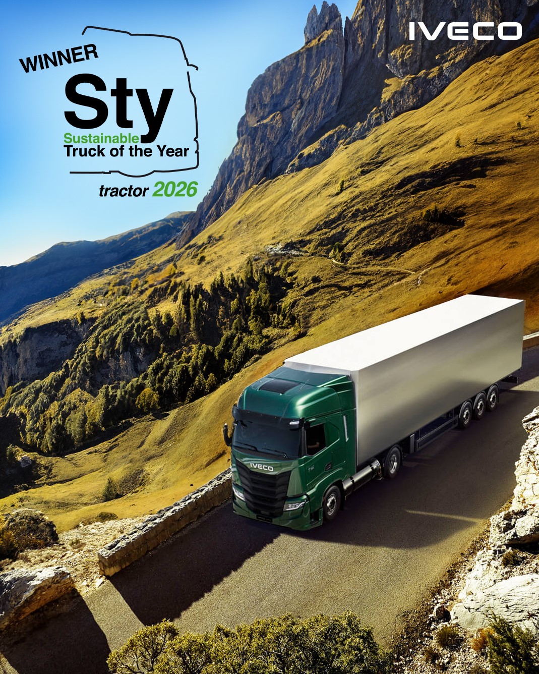 IVECO po raz trzeci z rzędu zdobywa prestiżową nagrodę Sustainable Truck of the Year