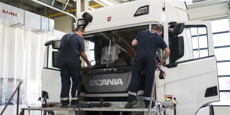 Scania – nowe Centrum Napraw Powypadkowych koło Poznania